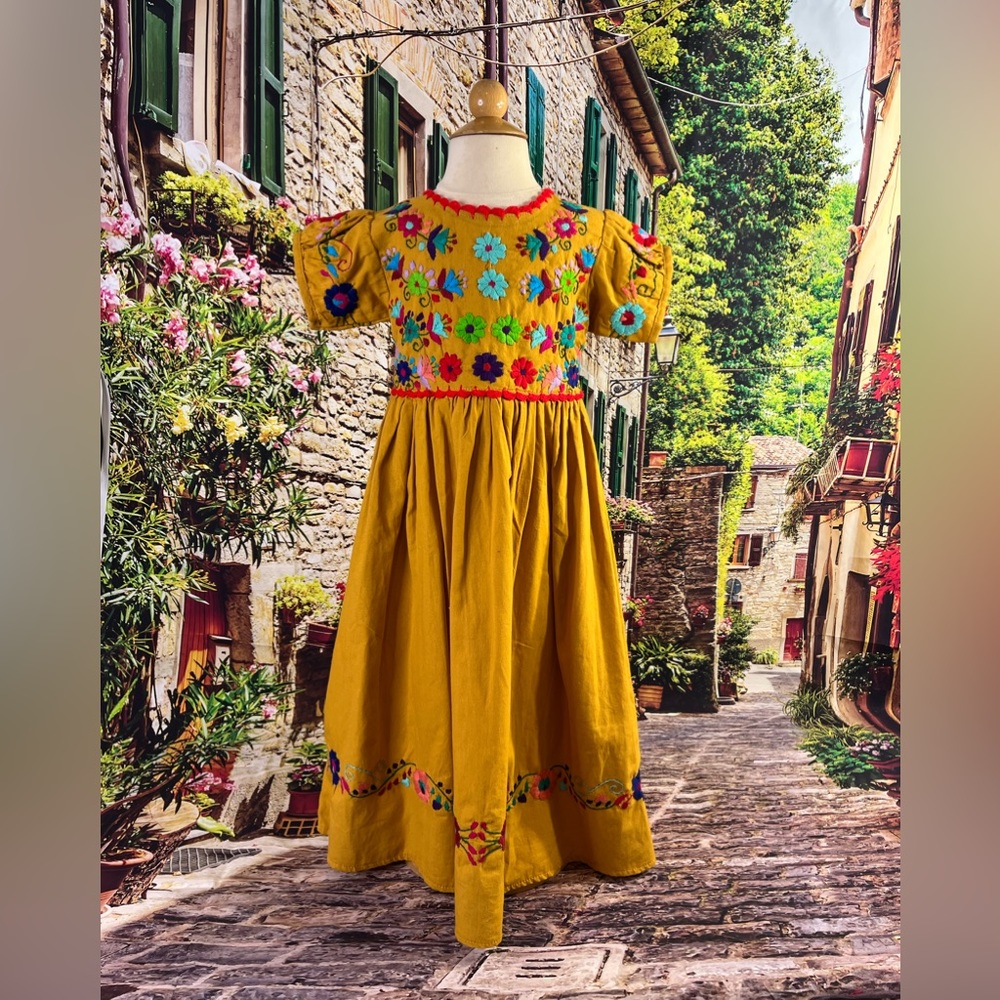 Vestido artesanal